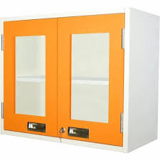 Pontos Wall Mounted Glass Door Cabinet