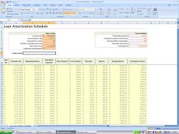 Mortgage Payment Table Spreadsheet Excel Variable Variable