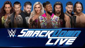 Starting with this logo, wwe dropped the exclamation point beside the smackdown wording. Wwe Smackdown Live Scotiabank Arena