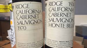 Ridge Monte Bello Revisited 1968 2012 Jul 2016 Vinous