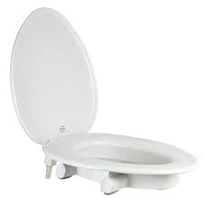 Raised Elongated Toilet Seat W