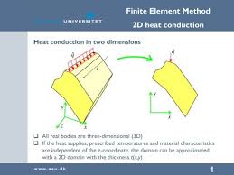 Finite Element Method 2d Heat Conduction 1
