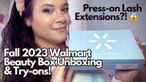 fall 2023 walmart beauty box unboxing