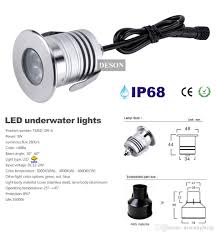 2019 Stainless Steel Ip68 Led Underwater Light 12v 3w Waterproof Underground Lamp Low Voltage Outdoor Landscape Lighting Led Swimming Pool Light From