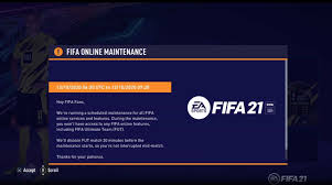 fifa 21 servers status fut