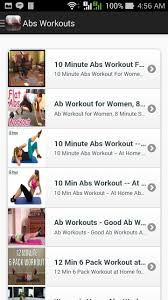 abs workout for women free for android free and software reviews cnet