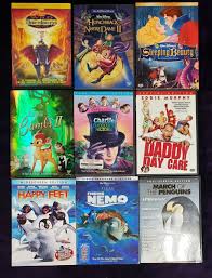 disney and other kid friendly dvds