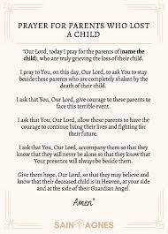 9 short prayers for the loss of a child