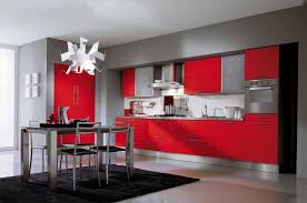Diy red painted kitchen cabinets by tracey's fancy. Modern Kitchen Paint Colors Ideas Red Kitchen Decor Red Kitchen Cabinets Kitchen Design Color