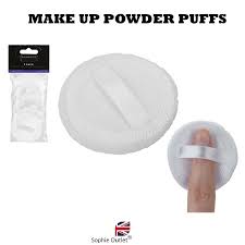 5x compact powder puffs face pressed