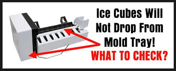 Troubleshoot ice makers for all refrigerator brands including kenmore, maytag, ge, whirlpool, samsung, lg, kitchenaid, and frigidaire refrigerator ice maker dispensers. Refrigerator Ice Maker Not Dropping Ice Cubes From Mold Tray