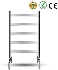 Prevent your towel from developing that gross musty smell by drying it after every use and reduce how frequently you have to wash your towels. Electric Heated Towel Rail 5 Bars Portable Electric Towel Warmer For Bathroom Towel Drying Rack For Home Bathroom Mirror Polish 45w Ce Rohs Listed