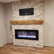 Wall Tiles Fireplace Remodel