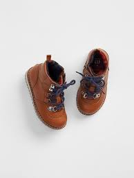 Gap Baby Lace Up Hiker Boots Light Brown Boy Shoes Boots