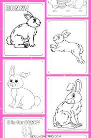 bunny coloring pages rabbit coloring