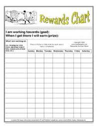 14 Best Reward Chart Template Images Chores For Kids