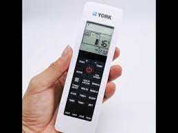 york air conditioner remote control for