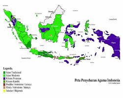 Islam masuk ke indonesia pada abad pertama hijrah atau abad ke tujuh/ke delapan masehi. Peta Penyebaran Agama Di Indonesia Docx Document