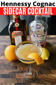 hennessy sidecar tail drink recipe