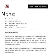 Memo Outline Template Format Business Example Skincense Co