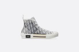 B23 High Top Sneakers In Dior Oblique