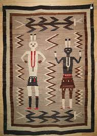 historic yeibichei pictorial navajo rug