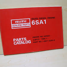 isuzu 6sa1 sel engine parts manual