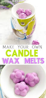 how to make scented wax melts