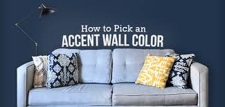 how to pick an accent wall color