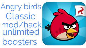 How to hack Angry Birds Classic game with unlimited All bossters , mod