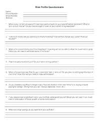 Sample Questionnaire Templates In Word Design Example