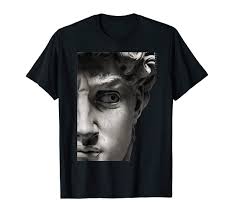 Amazon Com Statue Of David Shirt Michelangelo Clothing