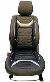 4 Wheeler Black Brezza Car Seat Cover