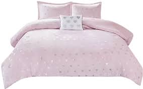 queen comforter set in purple silver