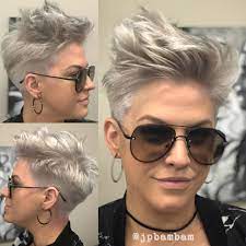 Edgy spiked short blond hairstyle the even pixie cut can be made to look trendy and stylish. Pin On Hairstyles I Like