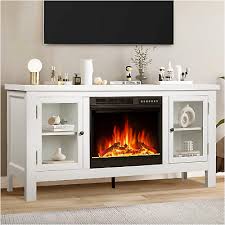 60 Fireplace Tv Stand Mantel Wood
