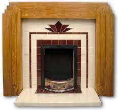 Craddock Art Deco Tiled Fireplace