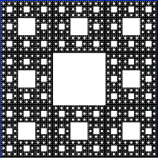 the sierpinski carpet has fractal