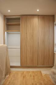 Wall To Wall Wooden Wardrobe For