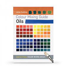 color mixing guide oils book by