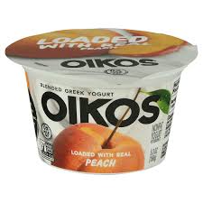 oikos blended greek yogurt peach