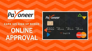 payoneer mastercard how to apply and