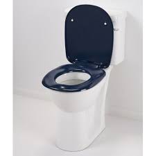 Akw Dark Blue Ergonomic Toilet Seat