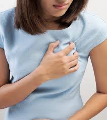 Chest pain that worsens when you breathe deeply, laugh, or cough. 7 Causes Of Chest Pain During Pregnancy And Home Remedies