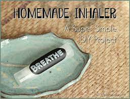 homemade inhaler a super simple diy