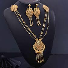 dubai india ethiopian jewelry set for