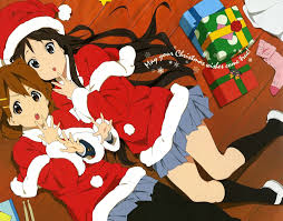 Wallpapers to download for free. K On Hirasawa Yui Akiyama Mio Anime Anime Girls Christmas Hd Wallpapers Desktop And Mobile Images Photos