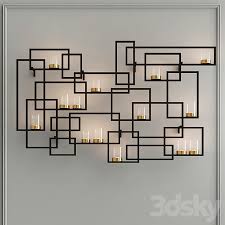 Circuit Metal Wall Candle Holder Wall