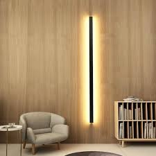 2020 Nordic Led Long Strip Wall Lamp Lighting Fixtures Modern Bathroom Light Living Room Bedroom Bedside Study Sconces Deco Luminaire From Allen668 147 74 Dhgate Com