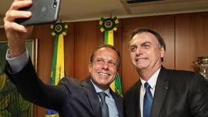 Resultado de imagem para Bolsonaro e doria